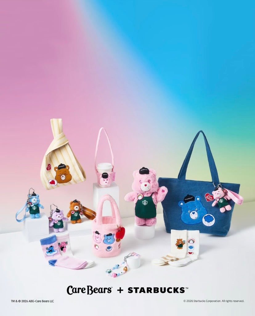 [Coming soon ] Authentic Starbucks x Carebears Cup Tumbler Series