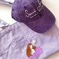 Taylor Swift Speak Now Re-recorded Album Embroidered Purple Baseball Cap Canvas Bag Pure Cotton