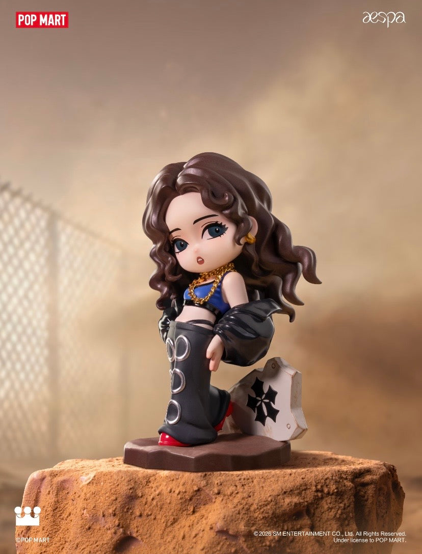 8/21 Authentic Blind Boxes Popmart x K-pop Aespa Figures