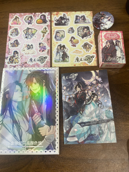 Clearance MXTX  Mo dao Zu Shi Stationary Set