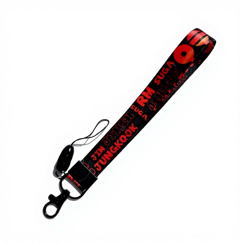 K-pop BTS Arirang Album World Tour Concert Lightstick Lanyard Bag Strap Card Holders