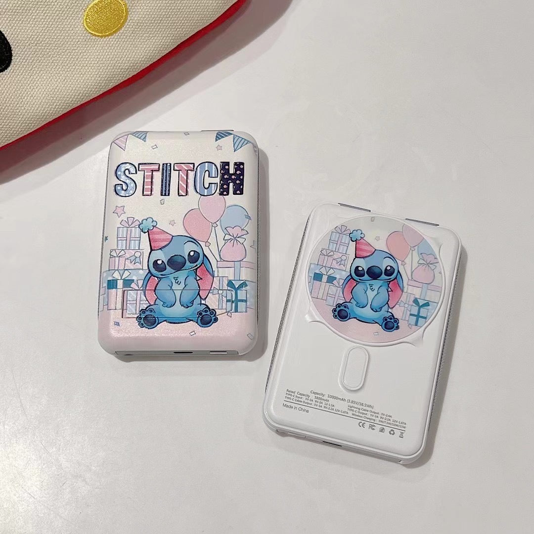 Sanrio Disney Powerbank Fast Charging Multi Functional Mag Safe Powerbank