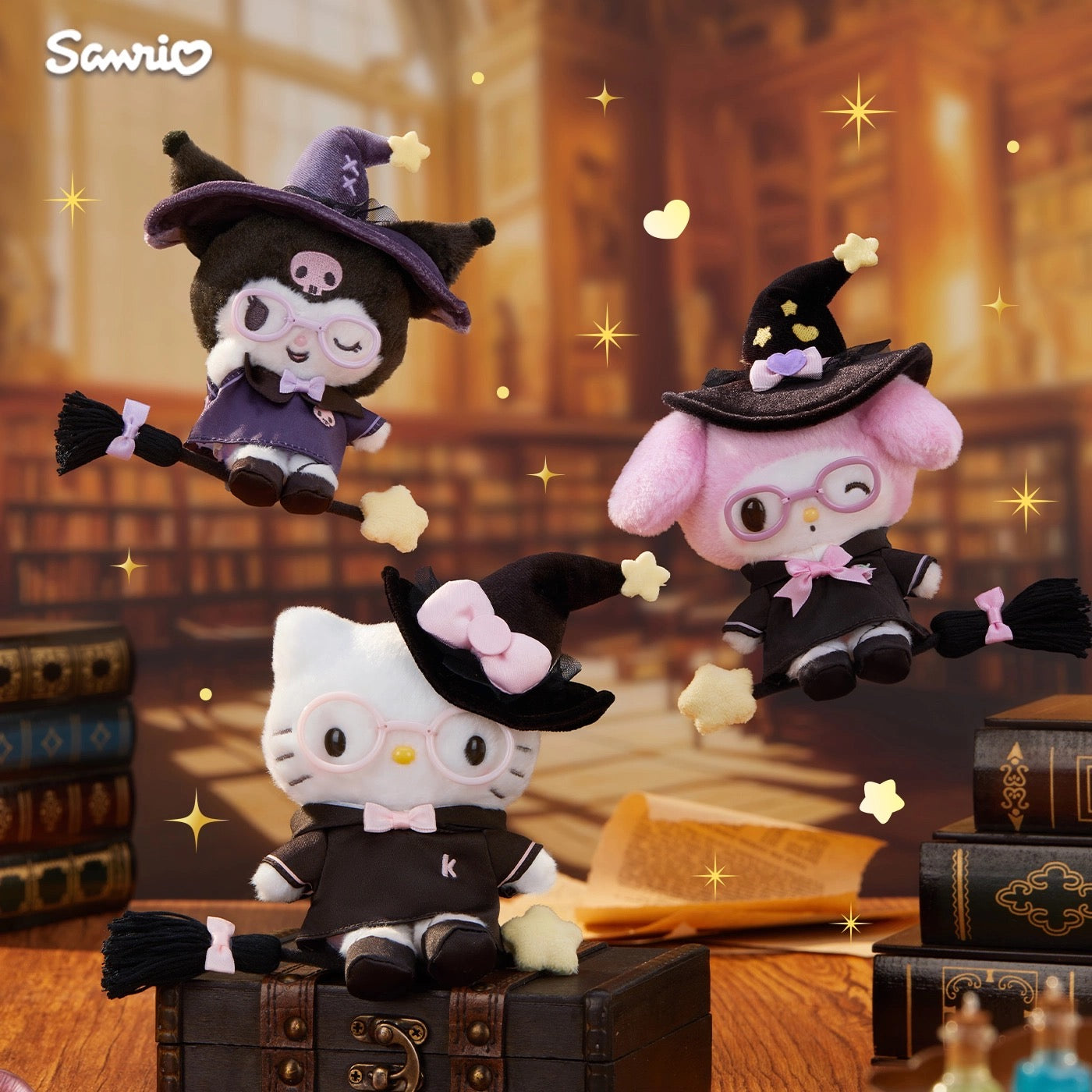[Authentic] Sanrio Store Plush keychain   Hello Kitty Pochacco Cinamoroll Pompompurin Kuromi My Melody