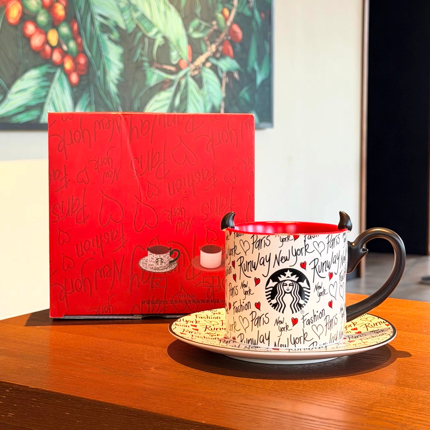 [LIMITED EDITION CHINA EXCLUSIVE] Authentic Starbucks x The devil wears Prada Series Mug Tumbler