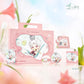 Authentic Love and Deepspace Merch Gift Set [ Foundation puff , powder puff , storage box , acrylic chain , multi use sticker , small card ]