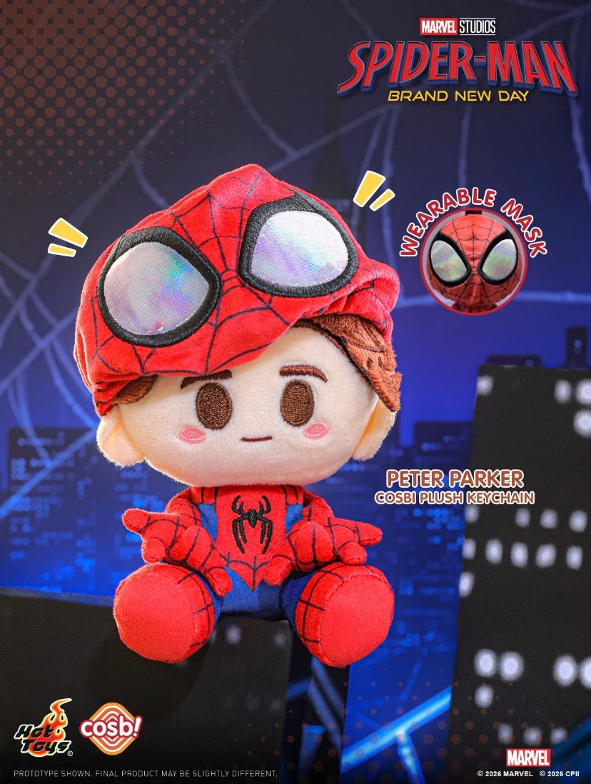 [Authentic] Cosbi Spider-Man Fresh Start Plush Pendant