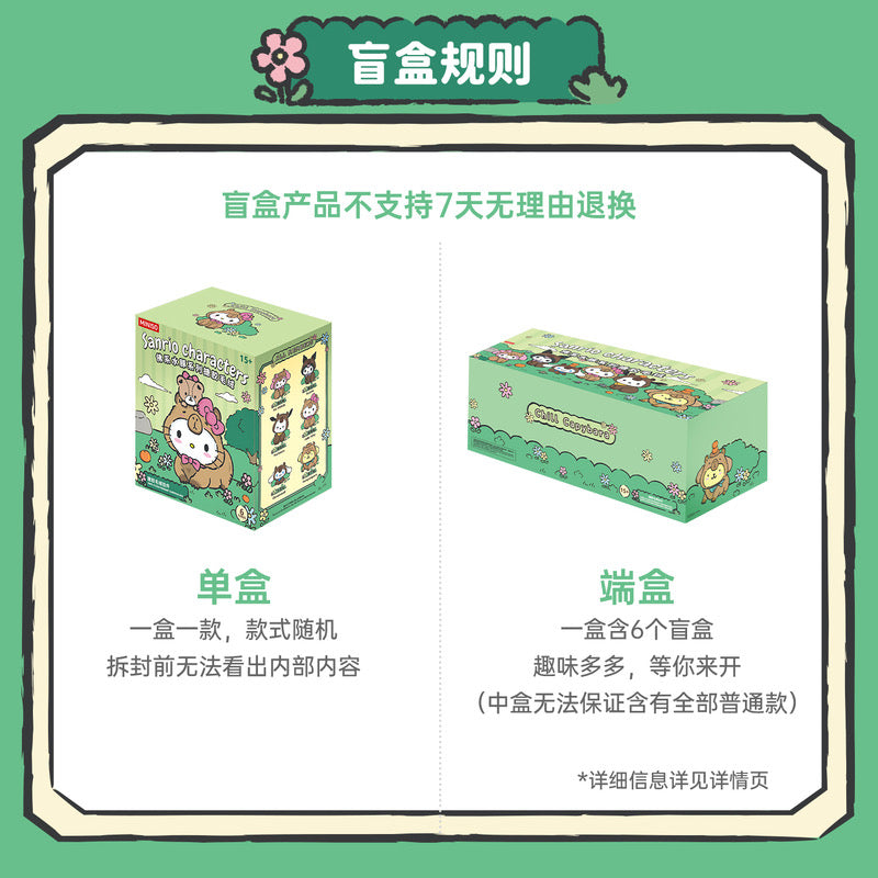 [Authentic] Miniso Sanrio Capybara Plush Blind Boxes