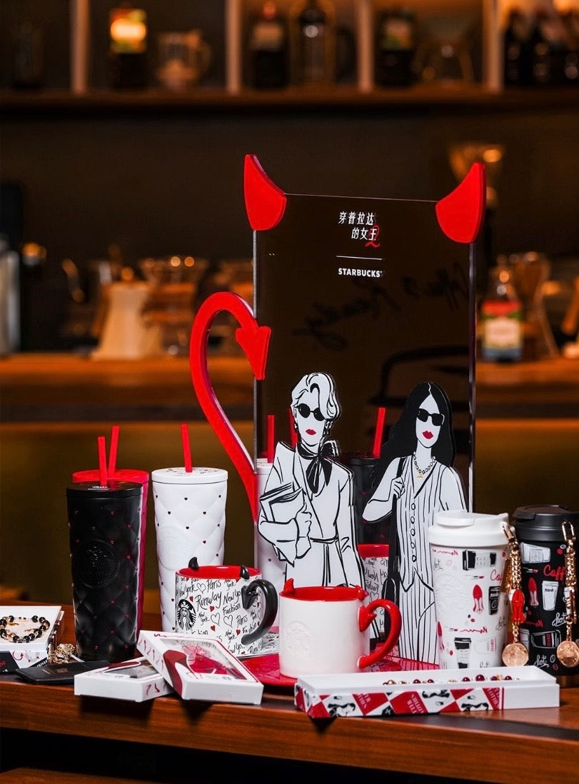 [LIMITED EDITION CHINA EXCLUSIVE] Authentic Starbucks x The devil wears Prada Series Mug Tumbler