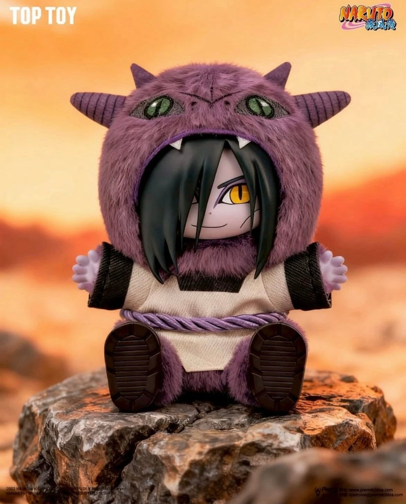 [AUTHENTIC] TopToy X Naruto Ninja Beast Series 2  Limited Edition | Naruto Shippuuden Sasuke Itachi Akatsuki Mangekyou Jiraiya Gamabunta Orochimaru Manda Tsunade Katsuyou Naruto Kamakichi Kurama - Vinyl Face Plush Doll Blind Boxes