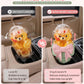 Authentic Starbucks Bear Glass Cup Holder