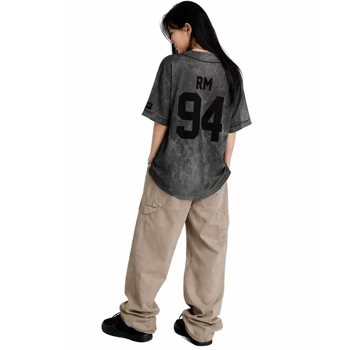 K-pop BTS Black Arirang World Tour Concert Jersey