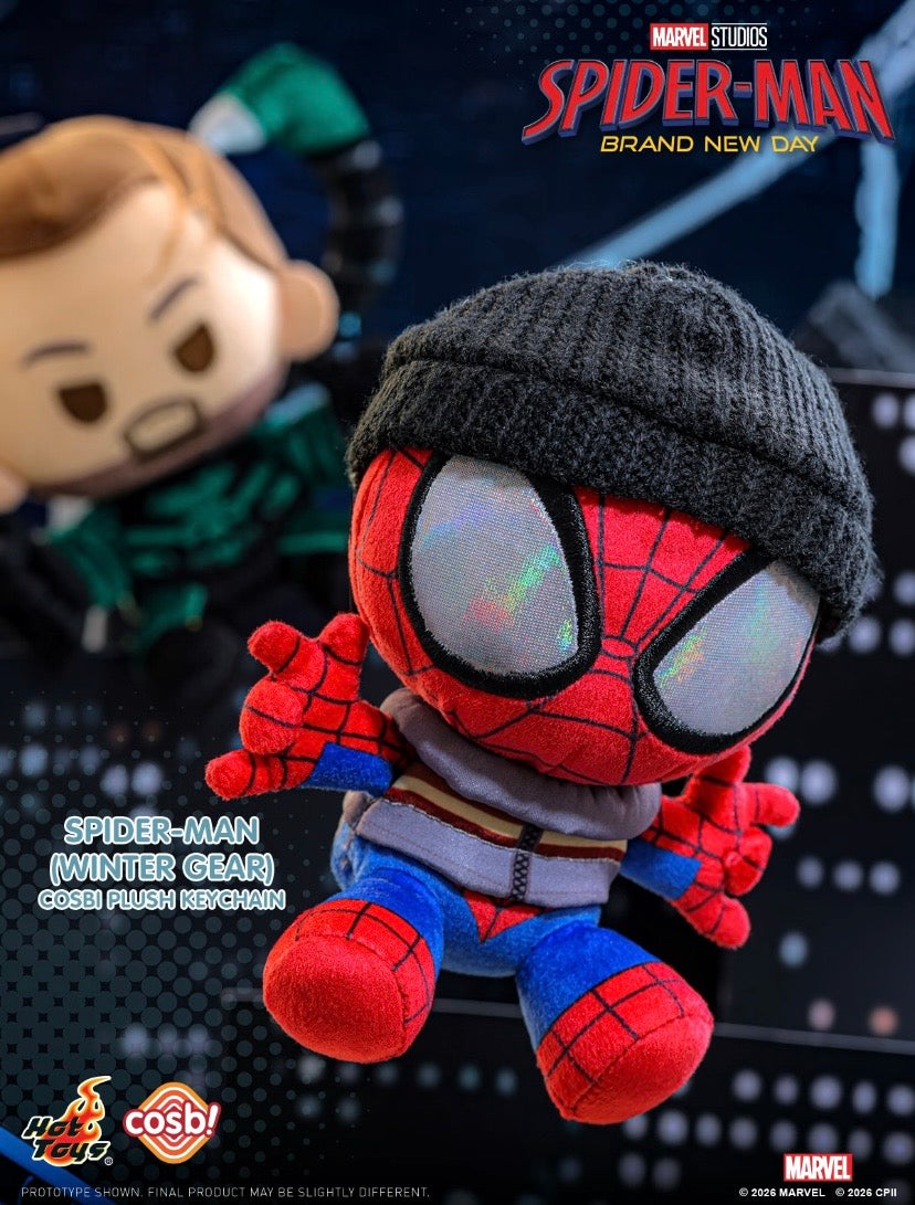 [Authentic] Cosbi Spider-Man Fresh Start Plush Pendant