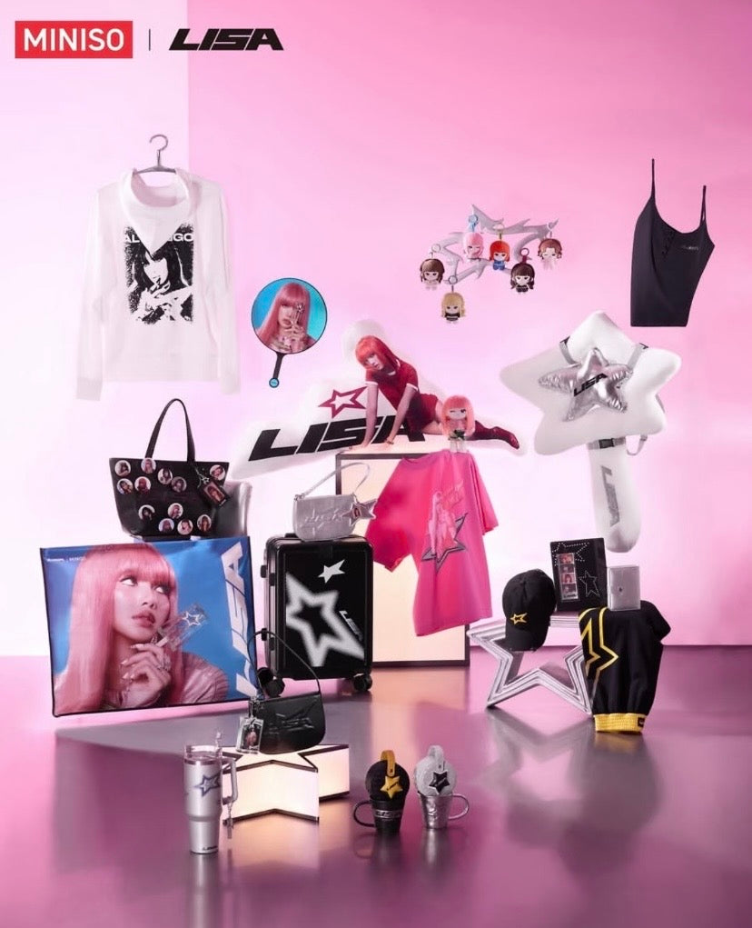 Authentic Miniso x Blackpink Lisa Merch