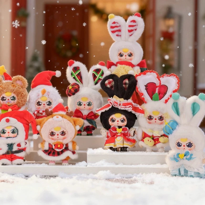[Authentic] Baby three Merry Christmas Vinyl Plush Pendant